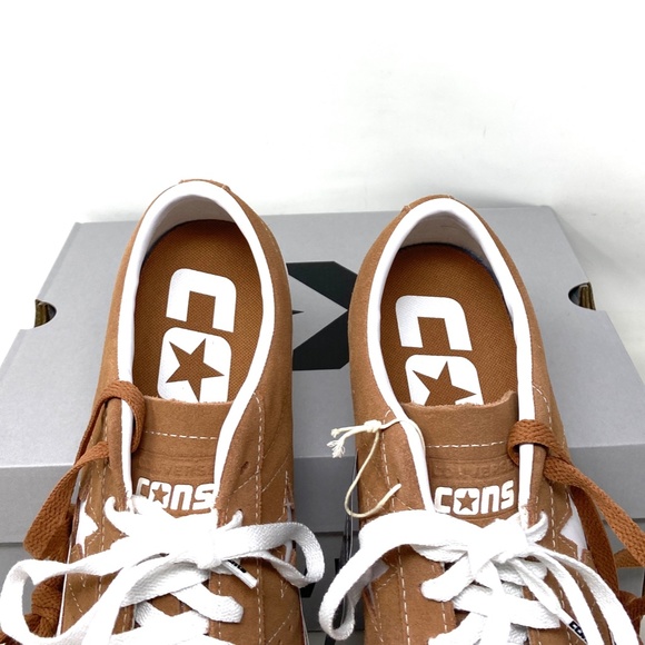 Converse Cons One Star Pro Ox Shoes Men Size Sneakers Suede Mineral Clay A03291C - Picture 4 of 11